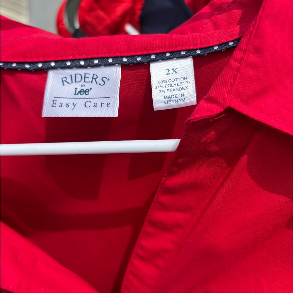 Lee Vibrant Red Shirt